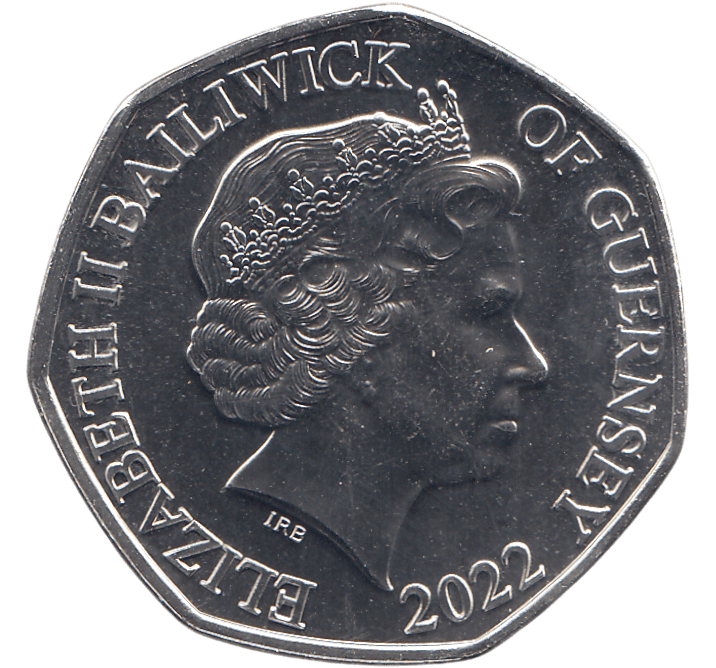 2022 CHRISTMAS 50P ICE SKATING ( BU ) - 50p BU - Cambridgeshire Coins