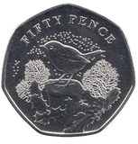 2022 CHRISTMAS 50P ROBIN ( BU ) - 50p BU - Cambridgeshire Coins