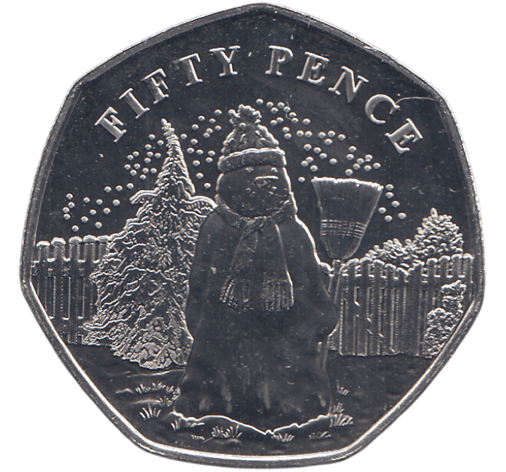 2022 CHRISTMAS 50P SNOWMAN ( BU ) - 50p BU - Cambridgeshire Coins
