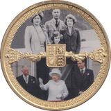 2022 CROWN GIBRALTAR - ELIZABETH AND PHILIP 3 - WORLD COINS - Cambridgeshire Coins
