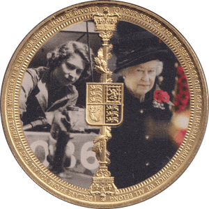 2022 CROWN GIBRALTAR - QUEEN ELIZABETH 1 - WORLD COINS - Cambridgeshire Coins