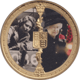 2022 CROWN GIBRALTAR - QUEEN ELIZABETH 1 - WORLD COINS - Cambridgeshire Coins