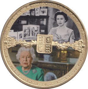 2022 CROWN GIBRALTAR - QUEEN ELIZABETH 2 - WORLD COINS - Cambridgeshire Coins