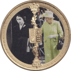 2022 CROWN GIBRALTAR - QUEEN ELIZABETH 3 - WORLD COINS - Cambridgeshire Coins