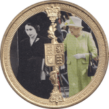 2022 CROWN GIBRALTAR - QUEEN ELIZABETH 3 - WORLD COINS - Cambridgeshire Coins