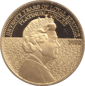 2022 CROWN PLATINUM JUBILEE QUEEN ELIZABETH II PITCAIRN ISLANDS - WORLD COINS - Cambridgeshire Coins