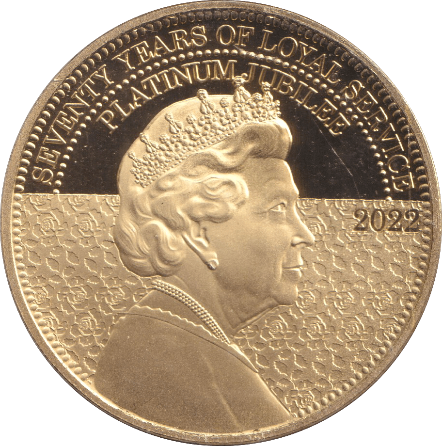 2022 CROWN PLATINUM JUBILEE QUEEN ELIZABETH II PITCAIRN ISLANDS - WORLD COINS - Cambridgeshire Coins