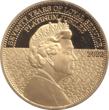 2022 CROWN PLATINUM JUBILEE QUEEN ELIZABETH II PITCAIRN ISLANDS - WORLD COINS - Cambridgeshire Coins