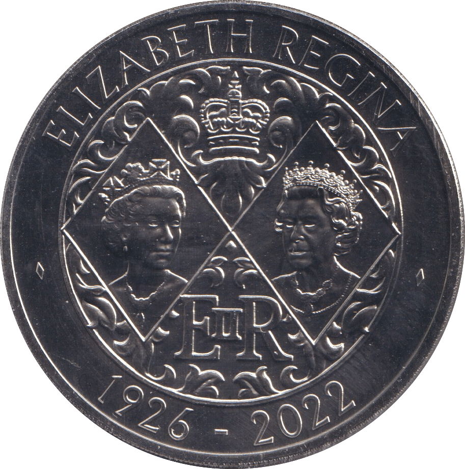 2022 ELIZABETH REGINA FIVE POUNDS ( BU ) - SILVER PROOF - Cambridgeshire Coins