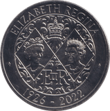 2022 ELIZABETH REGINA FIVE POUNDS ( BU ) - SILVER PROOF - Cambridgeshire Coins