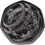 2022 FIFTY PENCE 50P BRILLIANT UNCIRCULATED 100 YEARS OF THE BBC - 50p BU - Cambridgeshire Coins