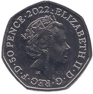 2022 FIFTY PENCE BRILLIANT UNCIRCULATED 50P BIRMINGHAM COMMONWEALTH GAMES - 50p BU - Cambridgeshire Coins