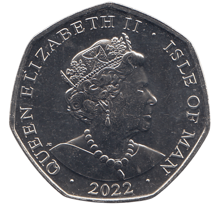 2022 GOD SAVE THE QUEEN 50P ( BU ) - WORLD COINS - Cambridgeshire Coins