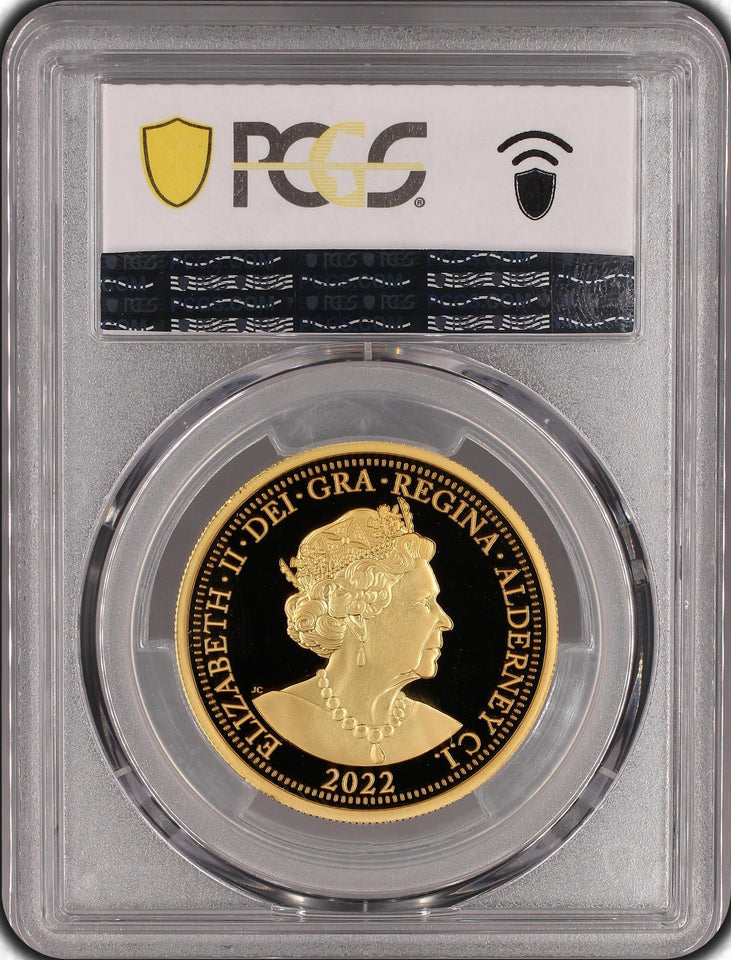 2022 GOLD £100 QUEENS PLATINUM JUBILEE THE FOUR GRACES PR70 - GOLD WORLD COINS - Cambridgeshire Coins