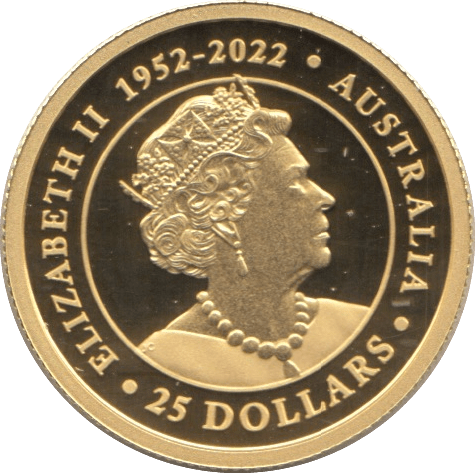 2022 GOLD 1/4 OZ KANGAROO AUSTRALIA - Gold World Coins - Cambridgeshire Coins