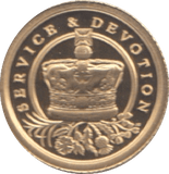 2022 GOLD EIGHTH SOVEREIGN ( PROOF ) - GOLD WORLD COINS - Cambridgeshire Coins
