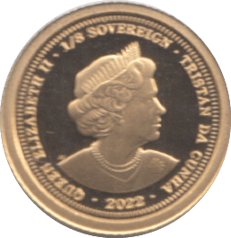 2022 GOLD EIGHTH SOVEREIGN ( PROOF ) - GOLD WORLD COINS - Cambridgeshire Coins