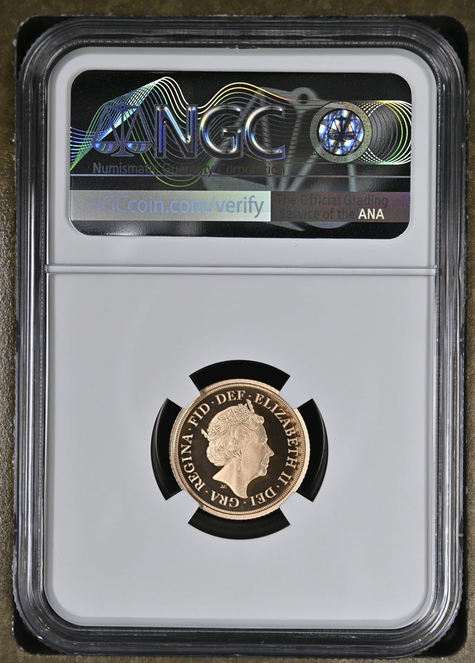 2022 GOLD HALF SOVEREIGN ( NGC ) PF 70 - NGC GOLD HALF SOVEREIGN - Cambridgeshire Coins