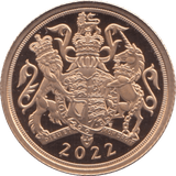 2022 GOLD HALF SOVEREIGN ( PROOF ) - HALF SOVEREIGN - Cambridgeshire Coins