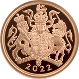 2022 GOLD MEMORIAL PROOF HALF SOVEREIGN BOXED - GOLD PROOF HALF SOVEREIGNS - Cambridgeshire Coins