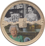 2022 GOLD PLATED CROWN ( PROOF ) - WORLD COINS - Cambridgeshire Coins