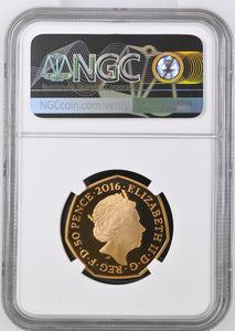 2022 GOLD PROOF 50P BEATRIX POTTER 150TH ANNIVERSARY ULTRA CAMEO PF 69 - NGC GOLD 50P - Cambridgeshire Coins