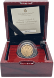 2022 GOLD PROOF HALF SOVEREIGN BOXED - GOLD PROOF HALF SOVEREIGNS - Cambridgeshire Coins