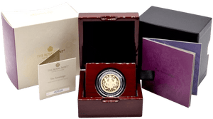 2022 GOLD PROOF SOVEREIGN BOXED - GOLD PROOF SOVEREIGNS - Cambridgeshire Coins