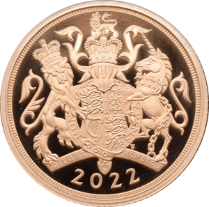 2022 GOLD PROOF SOVEREIGN BOXED - GOLD PROOF SOVEREIGNS - Cambridgeshire Coins