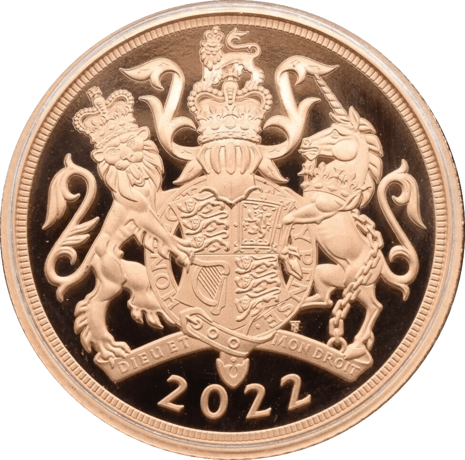 2022 GOLD PROOF SOVEREIGN BOXED - GOLD PROOF SOVEREIGNS - Cambridgeshire Coins