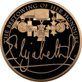 2022 GOLD PROOF THE QUEENS REIGN FOUNTAIN OF HONOUR £5 (NGC) PF69 ULTRA CAMEO - NGC GOLD COINS - Cambridgeshire Coins