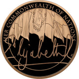 2022 GOLD PROOF THE QUEENS REIGN THE COMMONWEALTH £5 (NGC) PF69 ULTRA CAMEO - NGC GOLD COINS - Cambridgeshire Coins