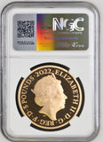 2022 GOLD PROOF THE QUEENS REIGN THE COMMONWEALTH £5 (NGC) PF69 ULTRA CAMEO - NGC GOLD COINS - Cambridgeshire Coins