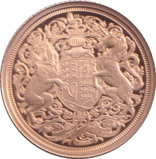 2022 GOLD QUARTER SOVEREIGN ( PROOF ) - QUARTER SOVEREIGN - Cambridgeshire Coins