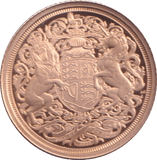 2022 GOLD QUARTER SOVEREIGN ( PROOF ) - QUARTER SOVEREIGN - Cambridgeshire Coins