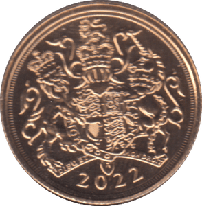 2022 GOLD SOVEREIGN ( BU ) - SOVEREIGN - Cambridgeshire Coins