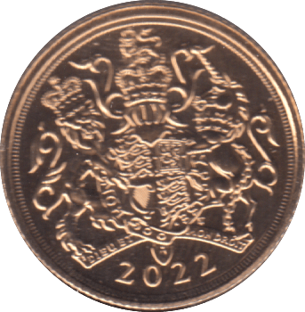 2022 GOLD SOVEREIGN ( BU ) - SOVEREIGN - Cambridgeshire Coins