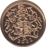 2022 GOLD SOVEREIGN ( BU ) - SOVEREIGN - Cambridgeshire Coins