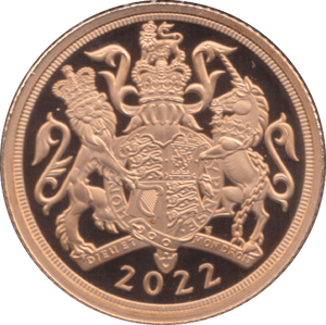 2022 GOLD SOVEREIGN ( PROOF ) - SOVEREIGN - Cambridgeshire Coins
