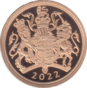 2022 GOLD SOVEREIGN ( PROOF ) - SOVEREIGN - Cambridgeshire Coins