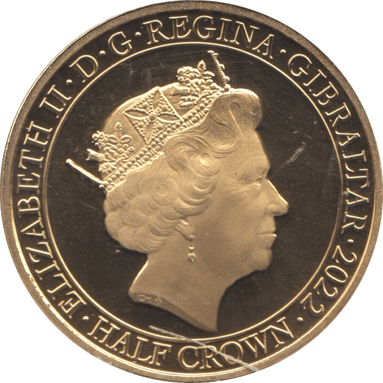 2022 HALF CROWN ELIZABETH II - WORLD COINS - Cambridgeshire Coins