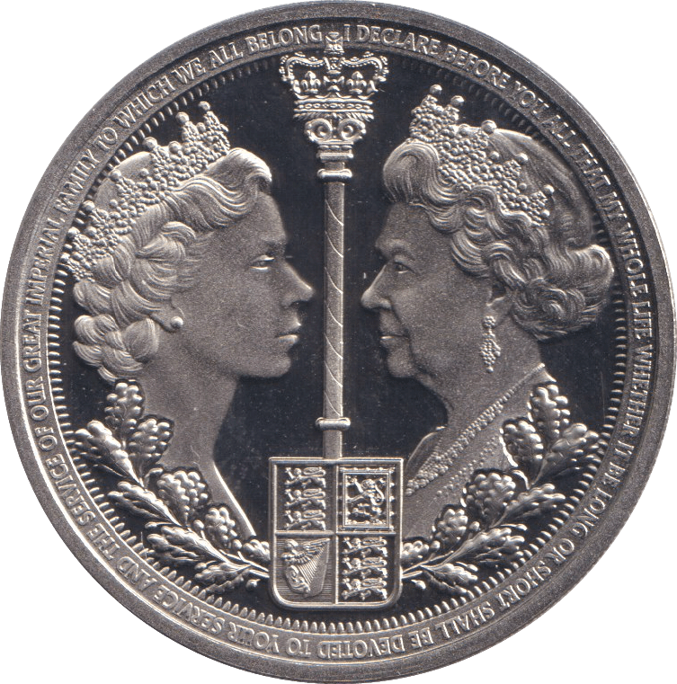 2022 HALF CROWN GIBRALTAR ELIZABETH - WORLD COINS - Cambridgeshire Coins