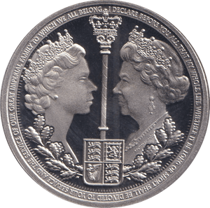 2022 HALF CROWN GIBRALTAR THE QUEEN - WORLD COINS - Cambridgeshire Coins