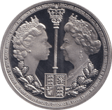 2022 HALF CROWN GIBRALTAR THE QUEEN - WORLD COINS - Cambridgeshire Coins