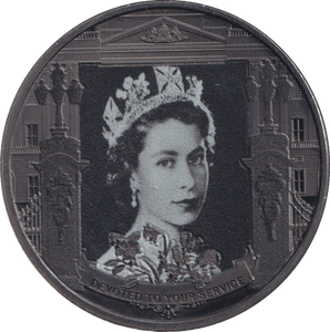2022 HALFCROWN DEVOTED TO YOUR SERVICE - WORLD COINS - Cambridgeshire Coins