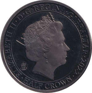 2022 HALFCROWN DEVOTED TO YOUR SERVICE - WORLD COINS - Cambridgeshire Coins