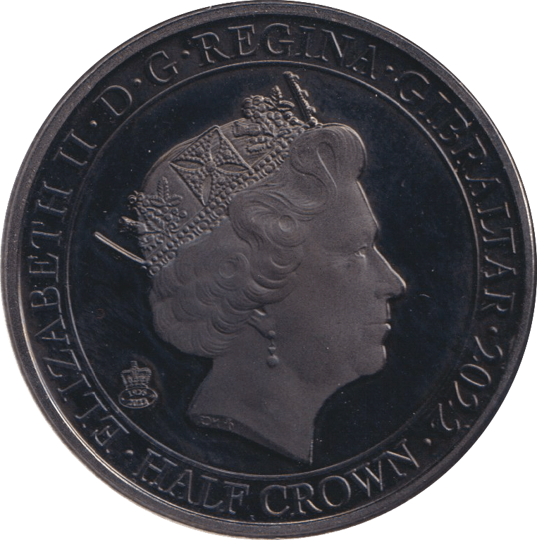 2022 HALFCROWN DEVOTED TO YOUR SERVICE - WORLD COINS - Cambridgeshire Coins