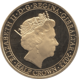 2022 HALFCROWN GIBRALTAR F159 - WORLD COINS - Cambridgeshire Coins