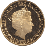 2022 HALFCROWN H.M THE QUEEN - WORLD COINS - Cambridgeshire Coins