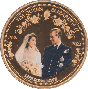 2022 HM QUEEN ELIZABETH II LIFE LONG LOVE - WORLD COINS - Cambridgeshire Coins